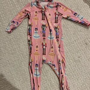 Pink Chicken Nutcracker PJs 6-12 months
